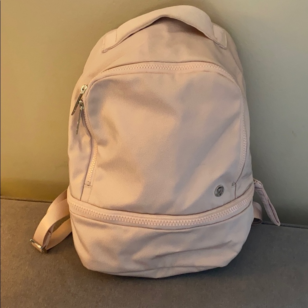 Lululemon city adventurer mini blush pink